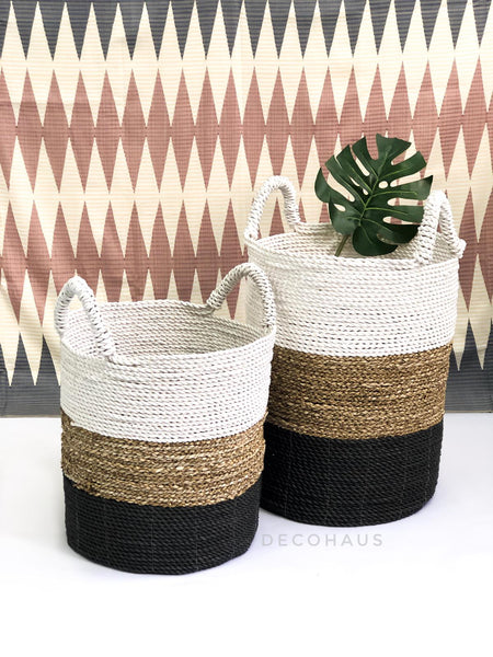 ARYA Seagrass Woven Multi Functional Storage Basket