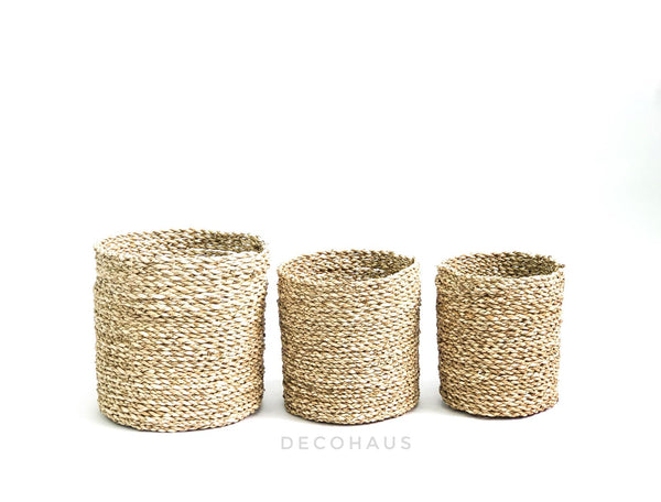 ENYA Seagrass Woven Multi Purpose Storage Basket