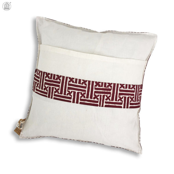 GEOMETRY Batik Handstamp Cushion Cover