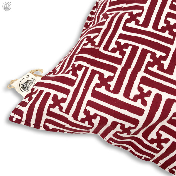 GEOMETRY Batik Handstamp Cushion Cover