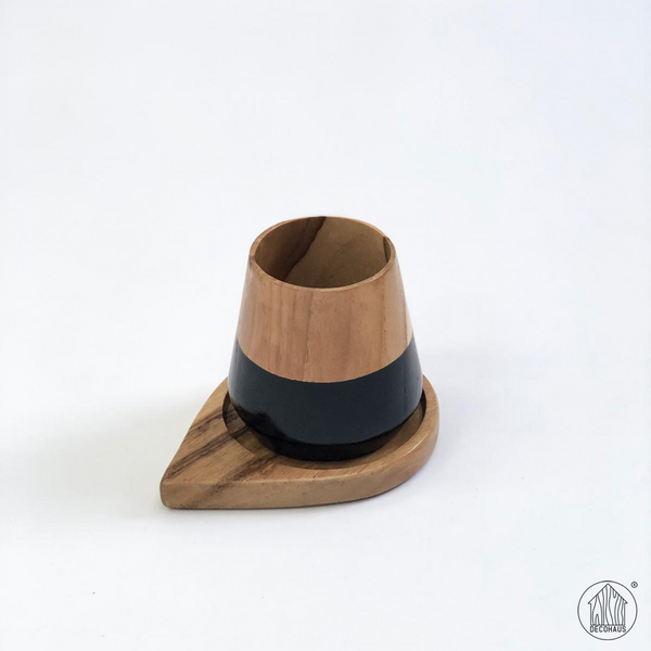 OVALE Teakwood Coaster