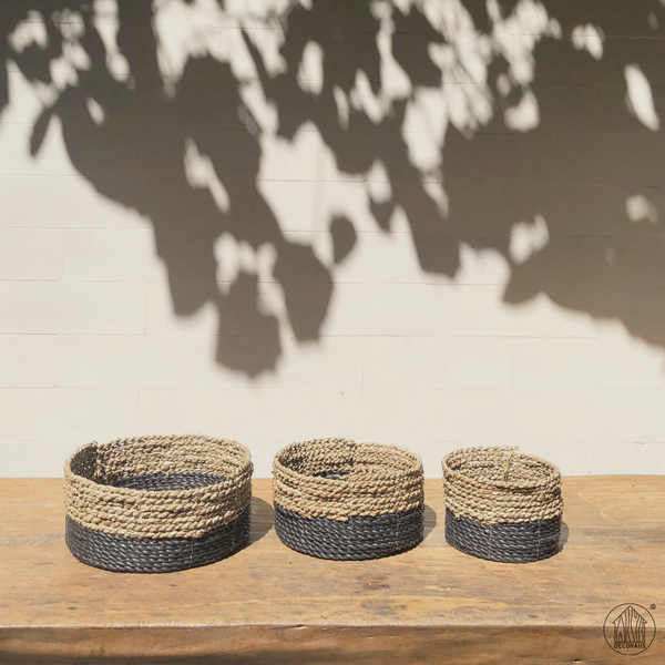 DANTE Seagrass Multifunctional Circular Storage Basket