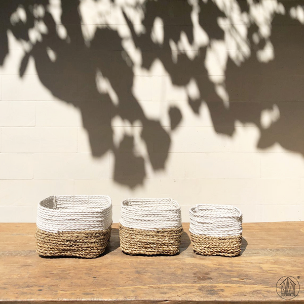 LESTI Seagrass Multifunctional Square Storage Basket