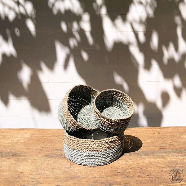 DANTE Seagrass Multifunctional Circular Storage Basket