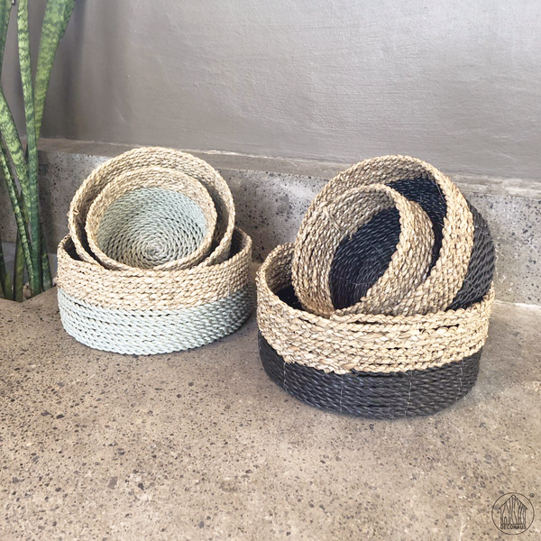 DANTE Seagrass Multifunctional Circular Storage Basket