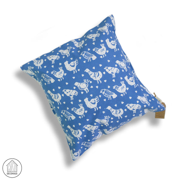 AYAM JAGO Batik Handstamp Cushion Cover