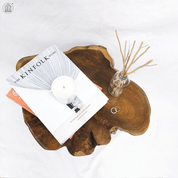 LESTARI Teakwood Accent Table