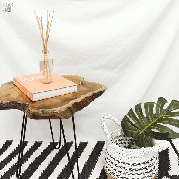 LESTARI Teakwood Accent Table