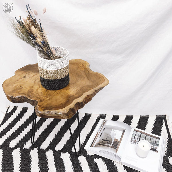 LESTARI Teakwood Accent Table