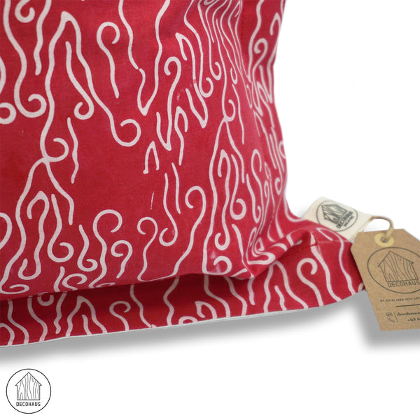 MEGA MENDUNG Handstamp Batik Cushion Cover