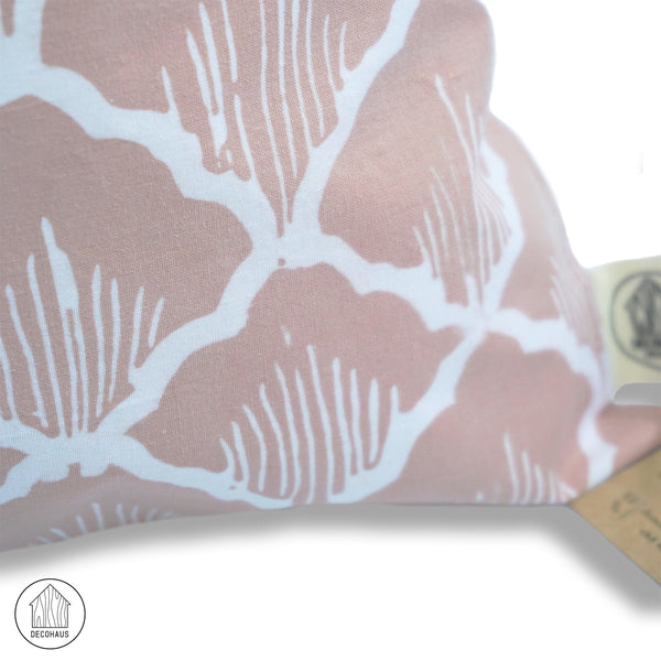SISIK IKAN Batik Cushion Cover in Mocha colour